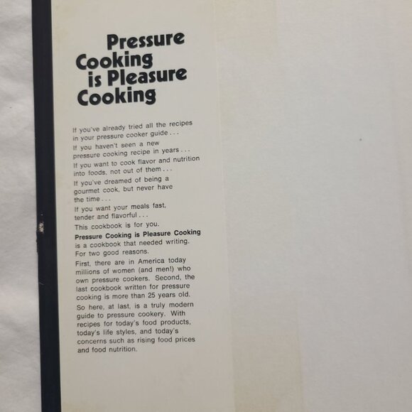 2 Book Set – Cooking Under Pressure & Pressure Cooking is Pleasure Cooking - Picture 3 of 12